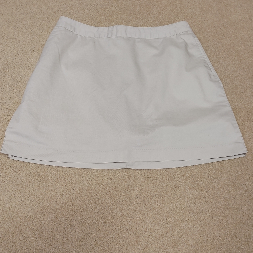 Adidas ClimaCool Golf Skort - Khaki - Size 2